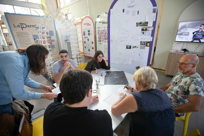 Atelier participatif au Studio - projet Cite du design 2025