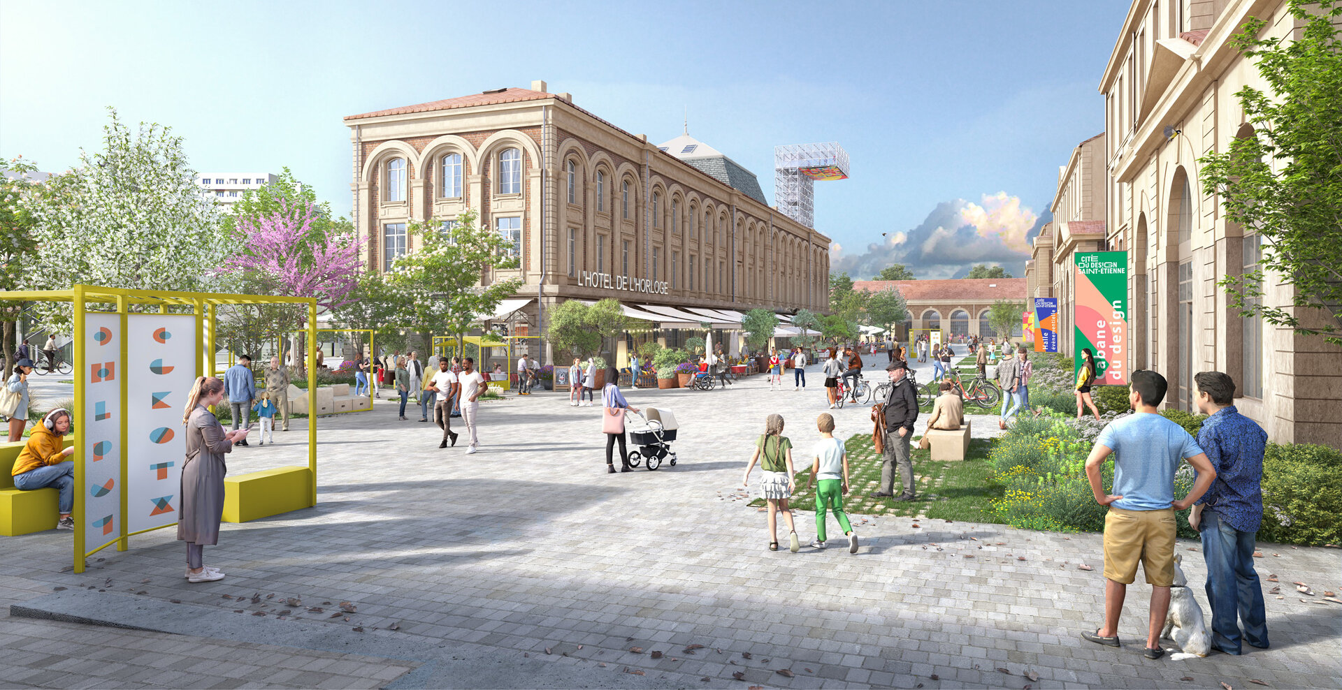 Cité du design 2025 © Buttrfly Illustrations