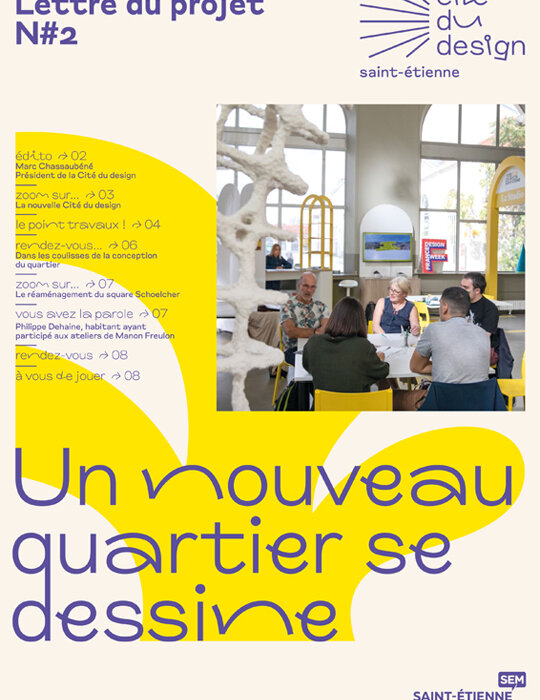 Lettre du projet n°2 - Cité du design 2025