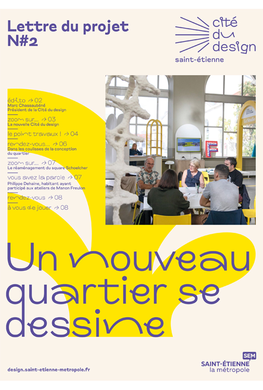 Lettre du projet n°2 - Cité du design 2025