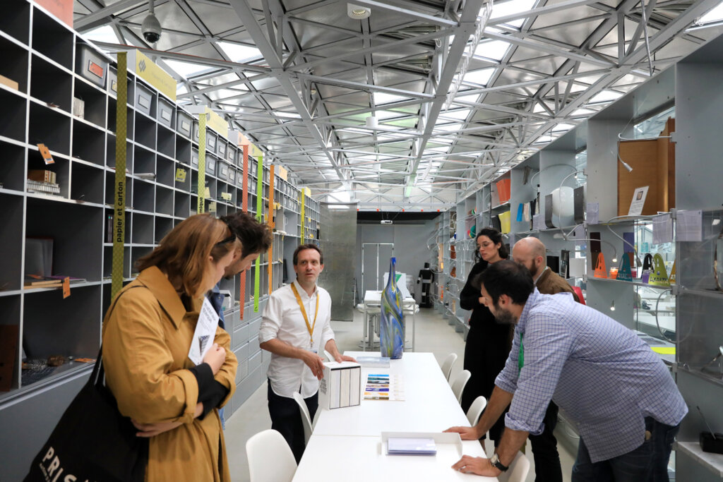 Matériauthèque de la Cité du design © Fabrice Roure